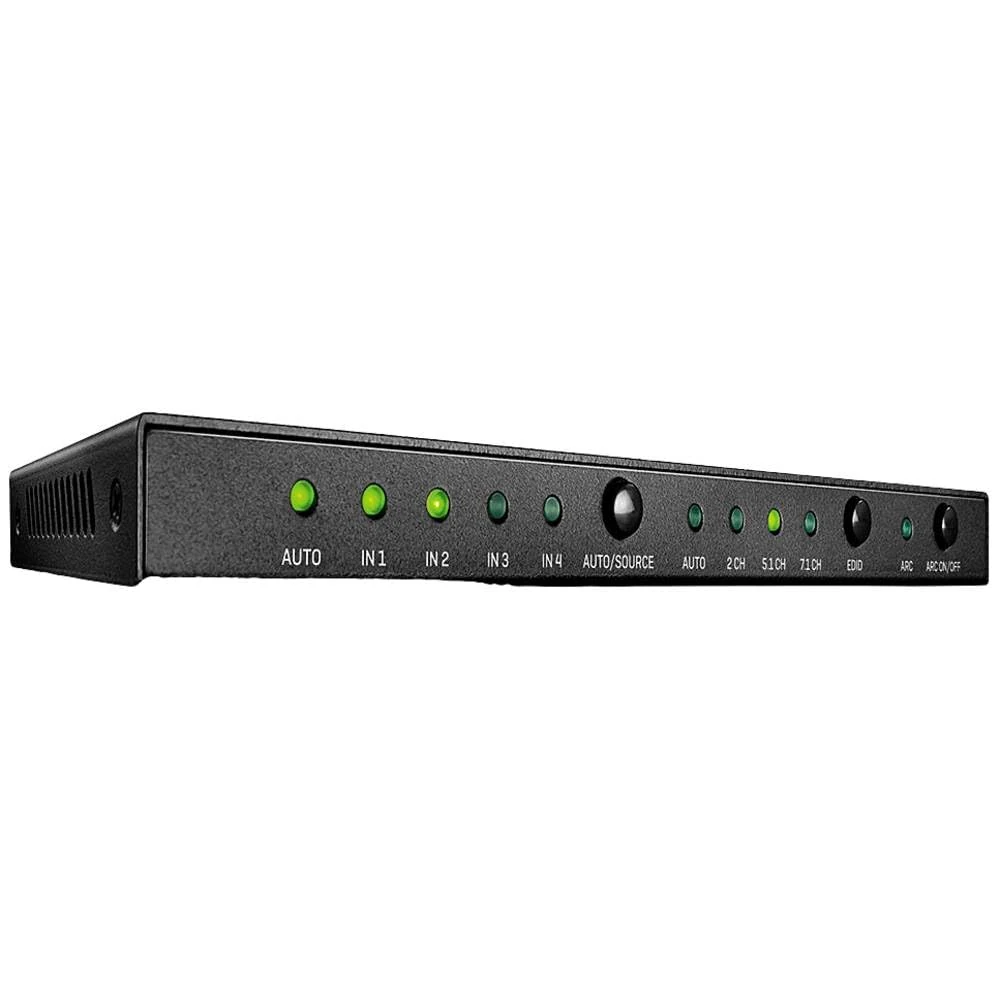 Lindy 4 Port HDMI 2.0 18G Switch with Audio