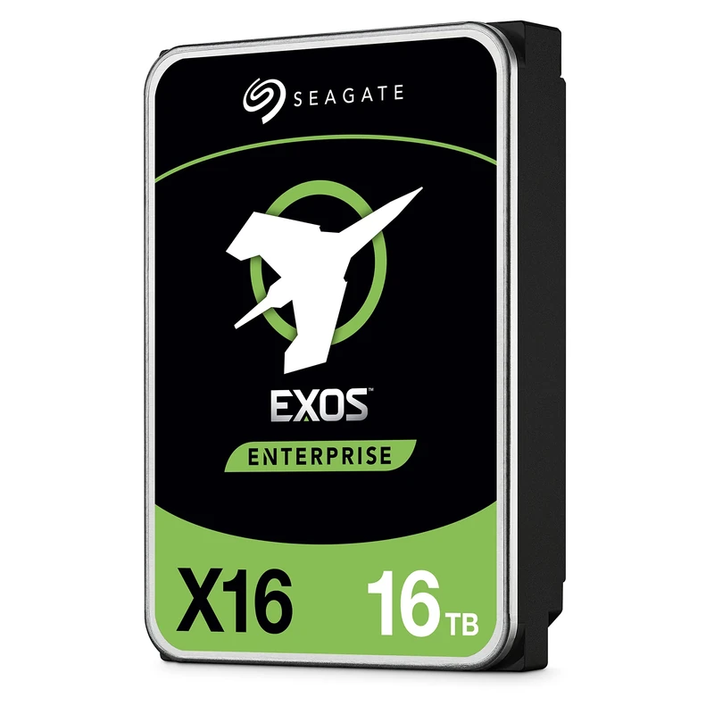 Seagate Exos X16, 16TB, Enterprise Internal Hard Drive, SATA, 3.5", for Business and Data Centre (ST16000NM002G)