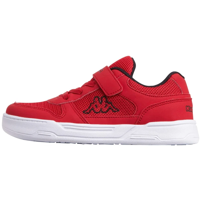 Kappa Unisex Dalton Kids Low-Top Sneakers, Red (Red/Black 2011), 7.5 UK