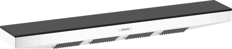 Hansgrohe Rainfinity Shoulder Shower 500 mm with 1 Jet Type and Shower Shelf Matte White