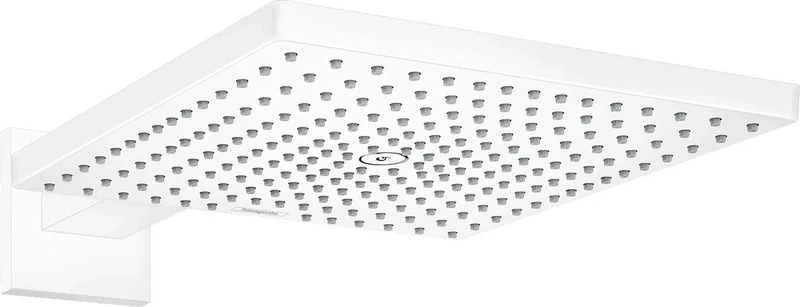 Hansgrohe Raindance E Overhead shower 300 1jet with shower arm, matt white, 26238700