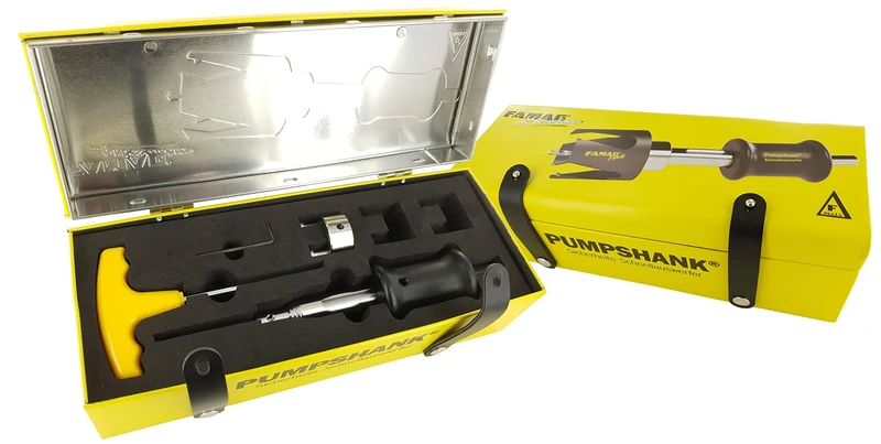 FAMAG 2166606 Pumpshank® incl. 3 adapters and HSS-G Centre Drill - Image 1