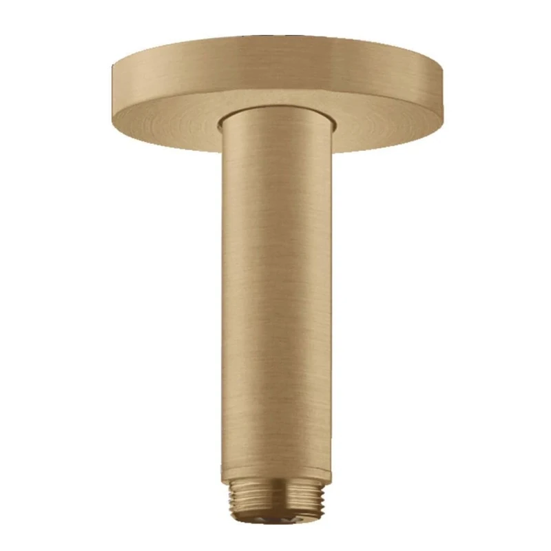 hansgrohe 27393140 S 10 cm Brushed Bronze Ceiling Connector