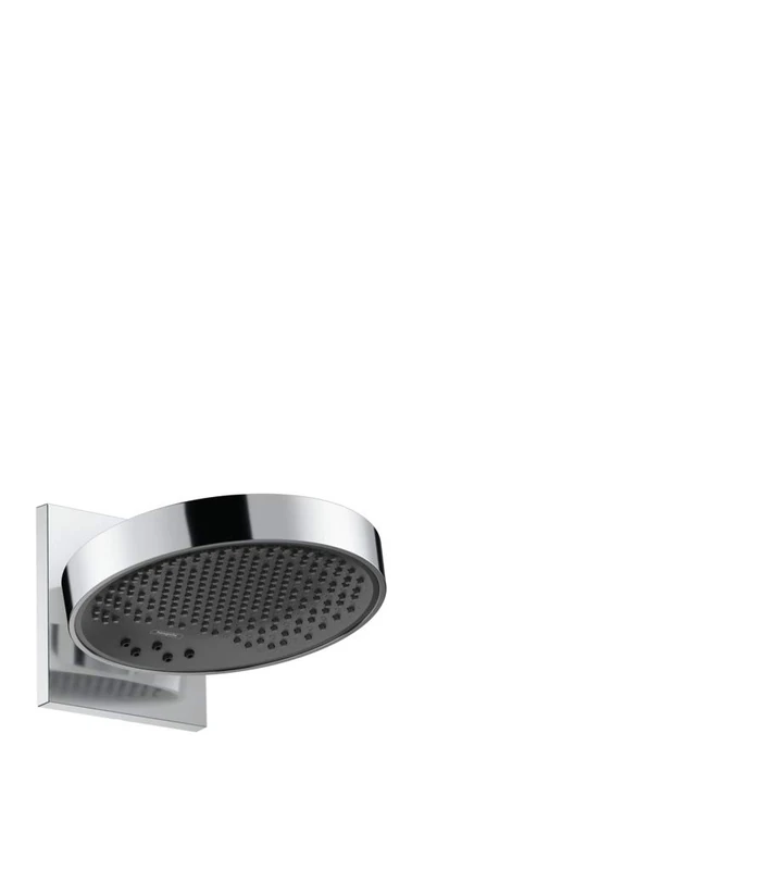 hansgrohe 26233000 Rainfinity Water-Saving Overhead Shower 250, 3 Sprays, EcoSmart with wall connector, Chrome