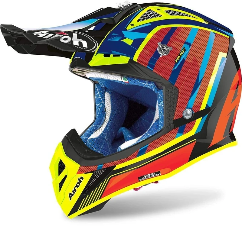 Airoh HELMET AVIATOR 2.3 AMS2 GLOW CHROME ORANGE S