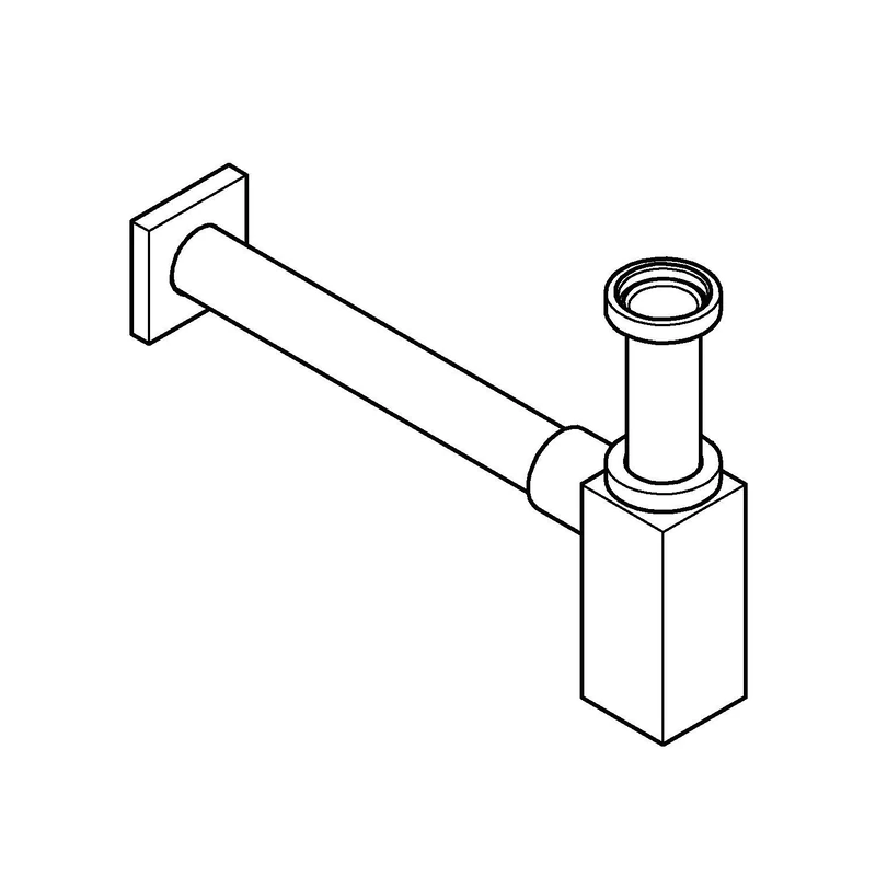 GROHE Bottle Trap Supersteel 40564DC0