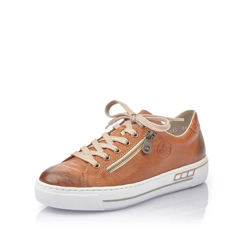 Rieker Frühjahr/Sommer, Women’s Slip On Trainers, Brown (Cayenne/Braun/ 24 24), 8 UK (42 EU)
