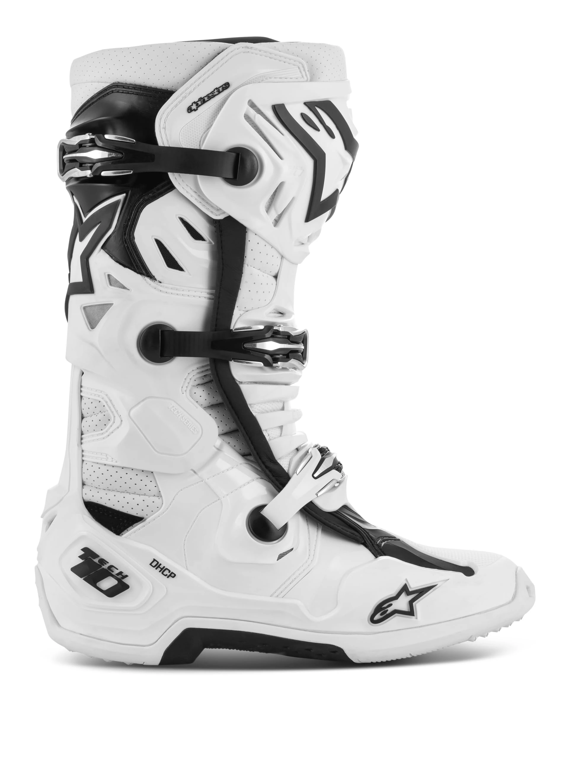 Alpinestars 2010520-20-13 Tech 10 Supervented Boots White Sz 13
