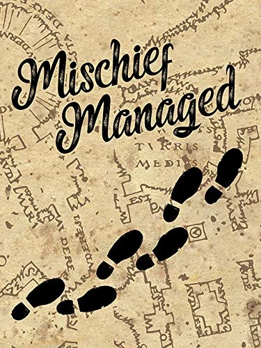 Pyramid International HARRY POTTER Canvas Print Mischief Managed 60cm x 80cm - Official Merchandise