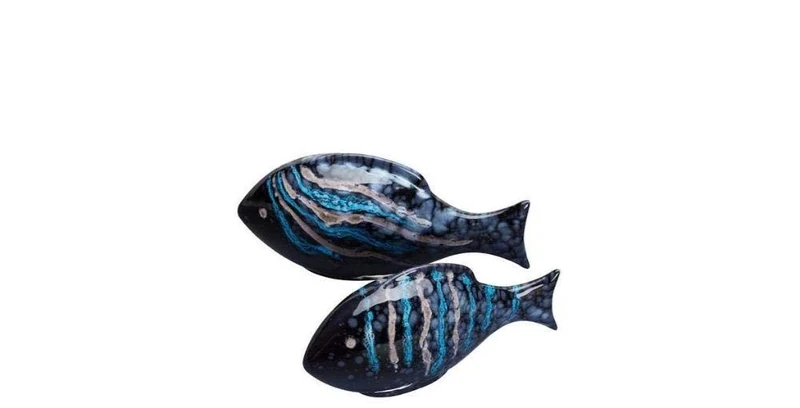 Poole Pottery Ornament, Earthenware, Blue, L