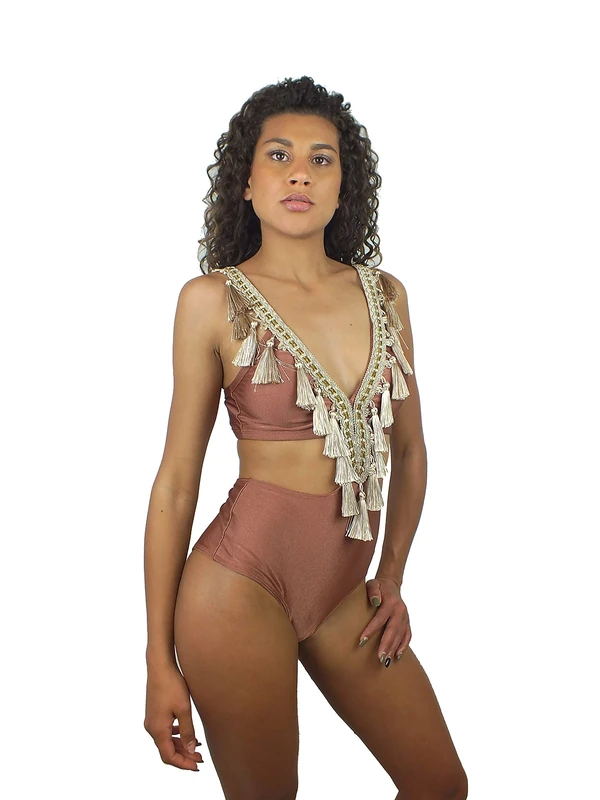 JOSI COSTA Bikini Made in Brazil - Brown - S
