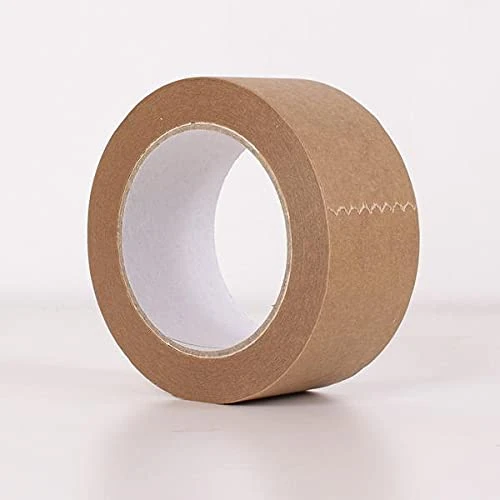 Brown Kraft Tape 50mm x 50m - Picture Framing Paper Kraft Tape - Eco Friendly - Sabco (1)