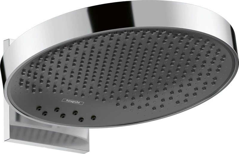 hansgrohe 26234000 Rainfinity Overhead Shower 360, 3 Sprays with wall connector, Chrome