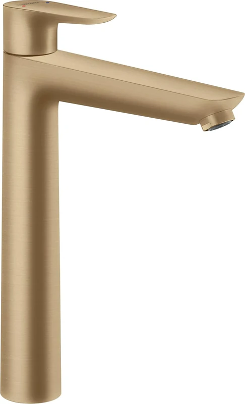 hansgrohe 71754140 Talis E 150 Single-Lever Washbasin Mixer Tap with Pop-Up Waste Fitting Brushed Bronze, spout Height 150 mm