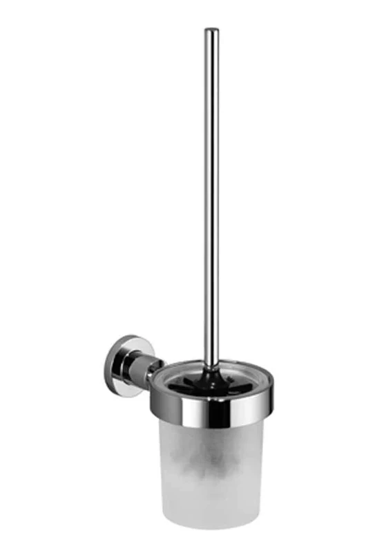 Dornbracht Tara Wall Toilet Brush Set - Dark Platinum Matt 83900892