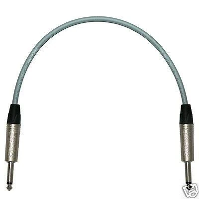 Van Damme PRO Guitar Lead. 1/4 inch Mono Neutrik Straight Jacks 2m, 3m, 5m Cable