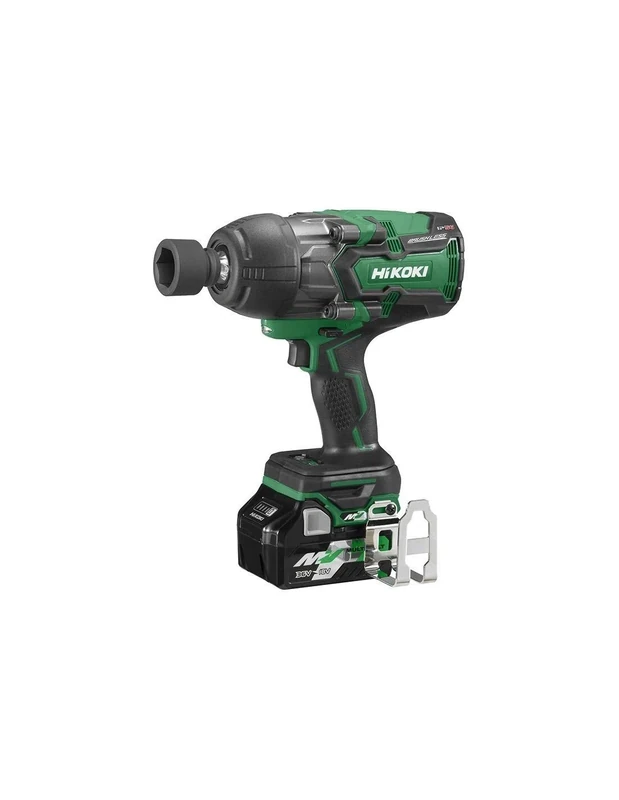 HIKOKI Akku Schlagschrauber (1/2"), WR36DB (HSC III) Brushless 1050 Nm, 36V(2,5 Ah) 18V (5,0 Ah)
