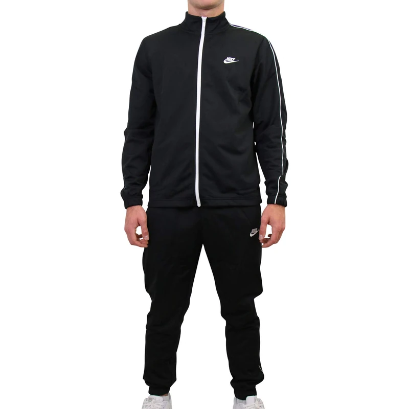 Nike M Nsw CE TRK Suit PK Basic Tracksuit - Black/White/X-Small - Image 1