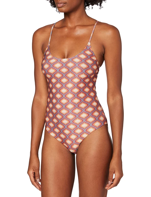 March Women's Aurora Swimsuit, Multicolour (Oriental 011), C (Size:L)