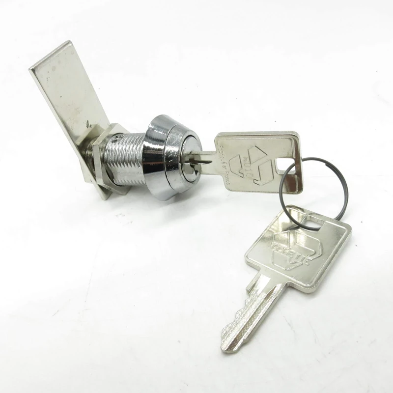 CLAMPING CAM LOCK CHR.BR 26MM 2KEYS