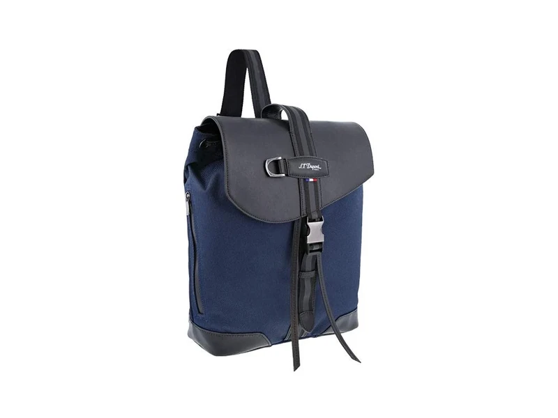 S.T. Dupont Defi Millenium Small Backpack - Black/Blue