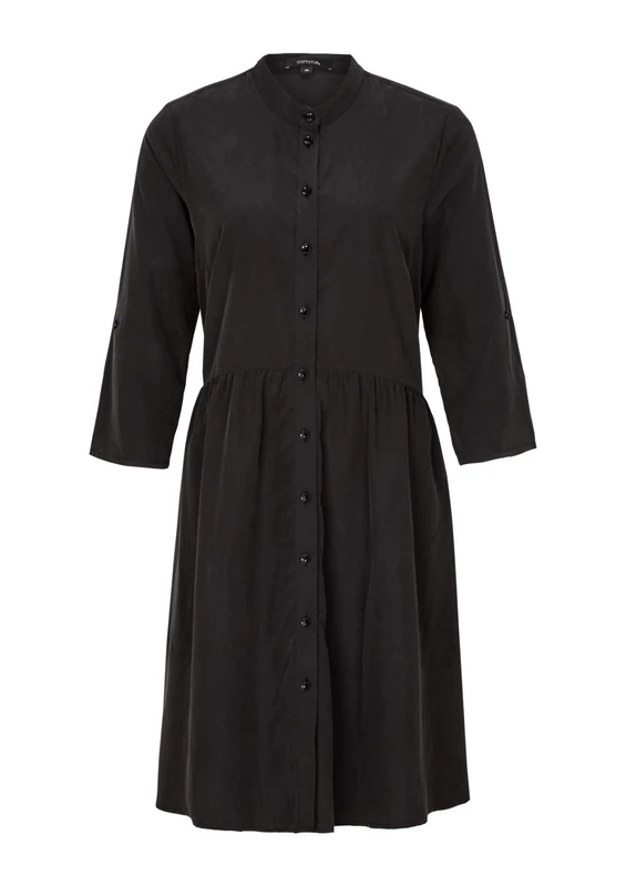 Comma Women's 8t.908.82.5153 Dress, Black (Black 9999), 8 (Size: 34)