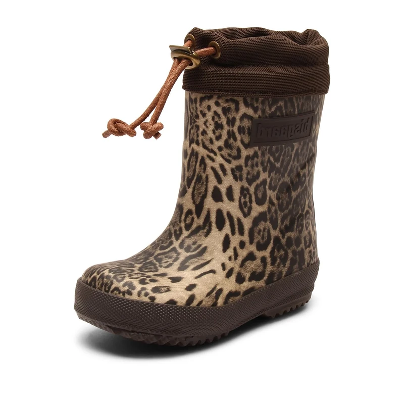 Bisgaard Girls Thermo Wellington Boots, Brown (Leopard 62), 26 EU