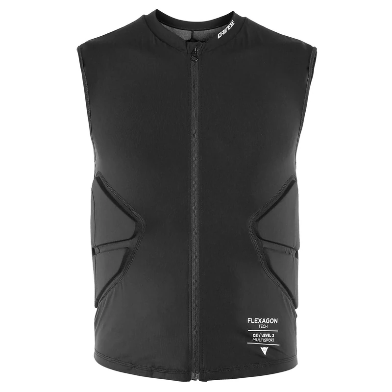 DAINESE, FLEXAGON MEN'S SKI PROTECTIVE VEST, STRETCH-LIMO/STRETCH-LIMO, L