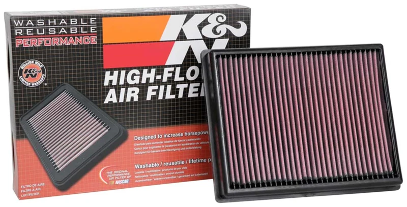 K&N Engine Air Filter: High Performance, Premium, Washable, Replacement Filter: Compatible with 2016-2019 SSANGYONG Rexton; 2013-2019 SSANGYONG Rodius; 2013-2019 SSANGYONG Stavic, 33-3135