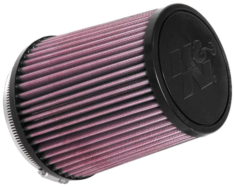 K&N Universal Clamp-On Air Filter: High Performance, Premium, Washable, Replacement Filter: Flange Diameter: 4 In, Filter Height: 6.0 In, Flange Length: 0.625 In, Shape: Round Tapered, RU-4550
