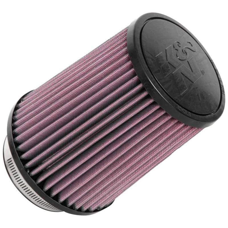 K&N High-Flow Original Lifetime Universal Clamp-On Air Filter: High Performance, Premium: Flange Diameter: 3.5 In, Filter Height: 6.5 In, Flange Length: 1.75 In, Shape: Round Tapered, RU-4630XD