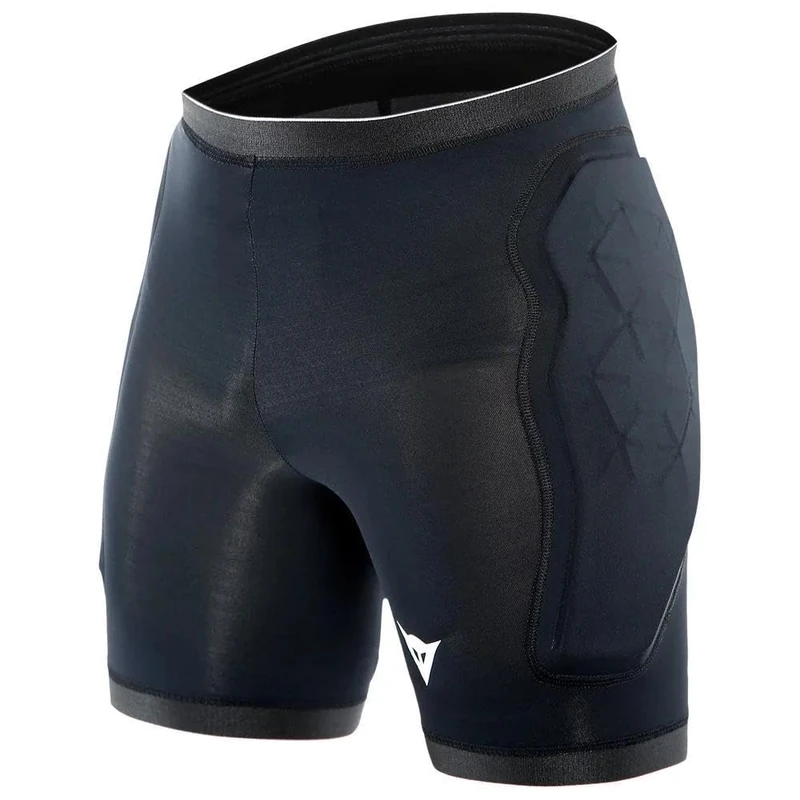 DAINESE, FLEX MEN'S SKI SHORTS WITH PROTECTIONS, BLACK, M