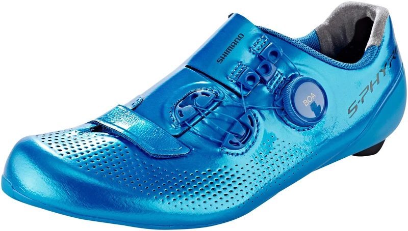S-PHYRE RC9 (RC901) TRACK SPD-SL Shoes, Blue, Size 40