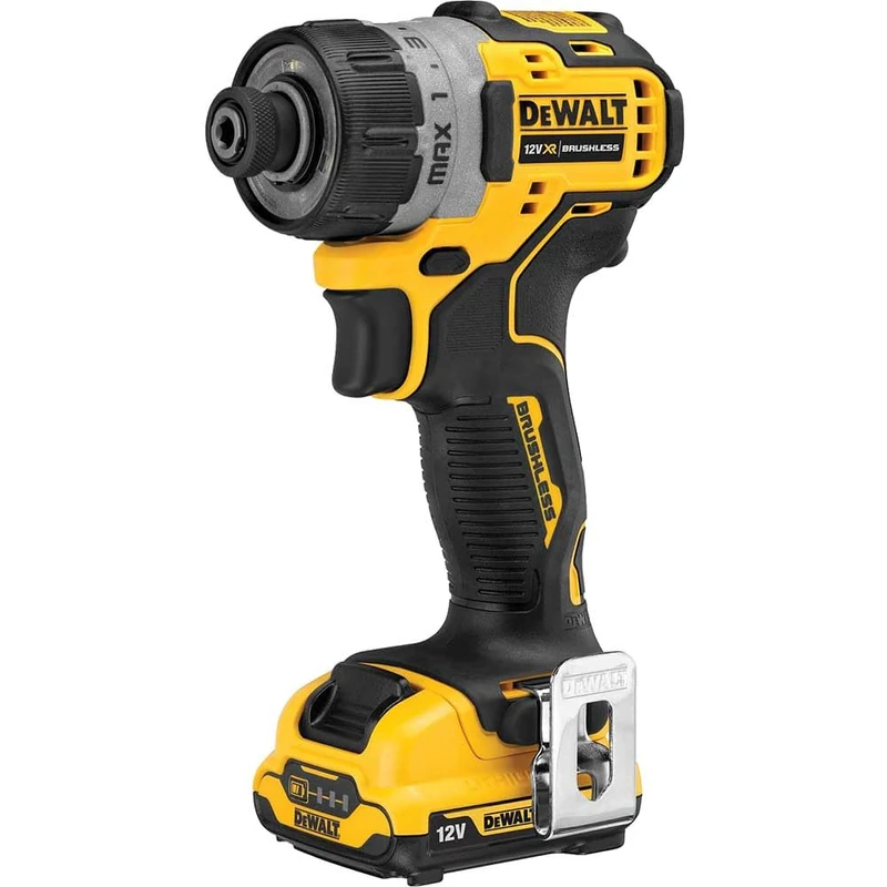 DEWALT 12V XR B/L SUB-COMP Screwdriver 2 X 2AH