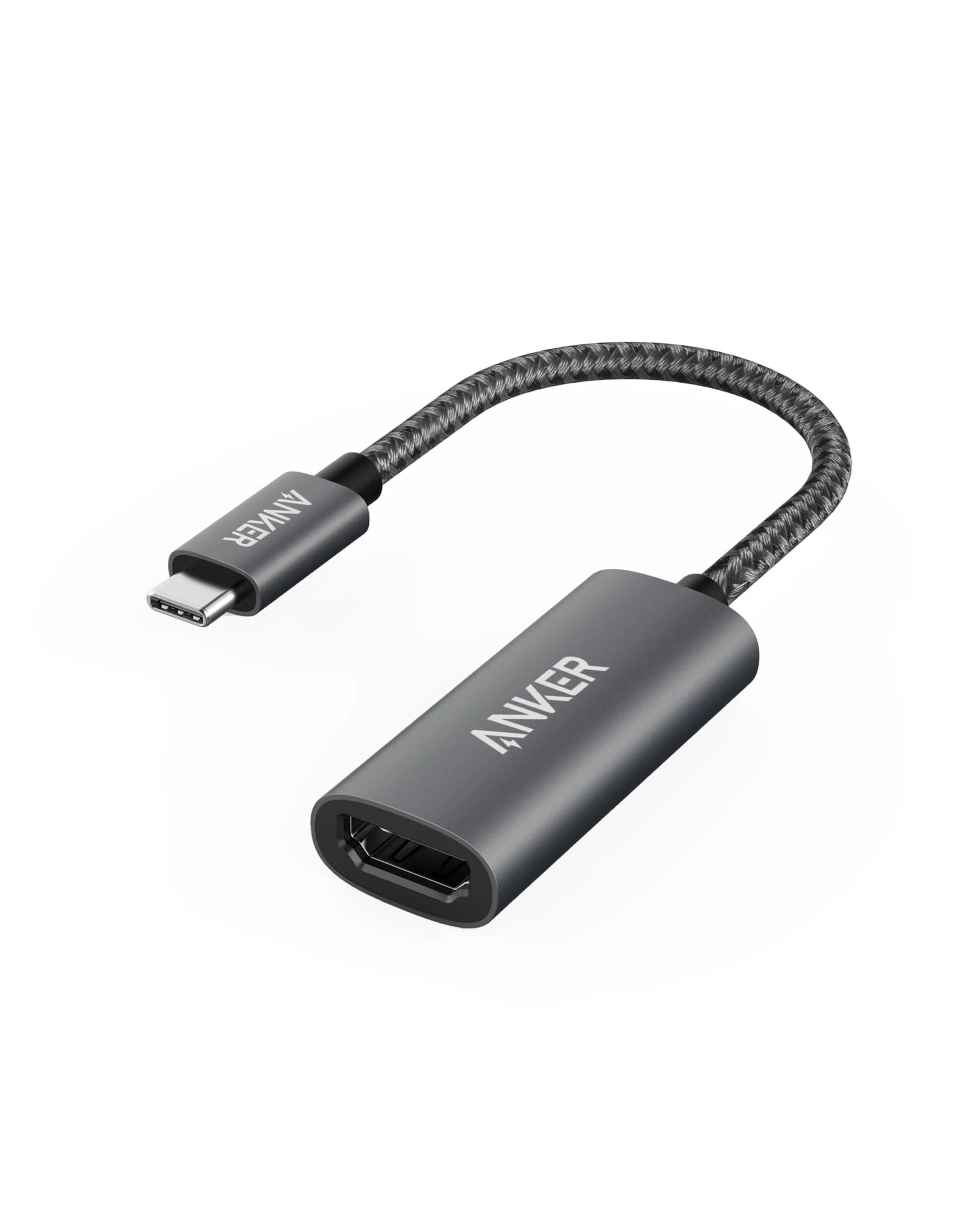 Anker USB C to HDMI Adapter (4K@60Hz), 310 USB-C Adapter (4K HDMI), for MacBook Pro, MacBook Air, iPad Pro, Pixelbook, XPS, Galaxy, and More(Compatible with Thunderbolt 3 Ports)
