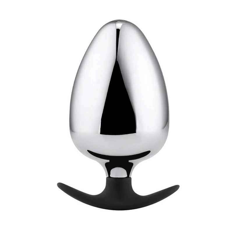 Romi Large Massive Metal Plug Personal Massager for Unisex Provide a Full Feeling Designed for Experienced or Intermediate Players (Medium)