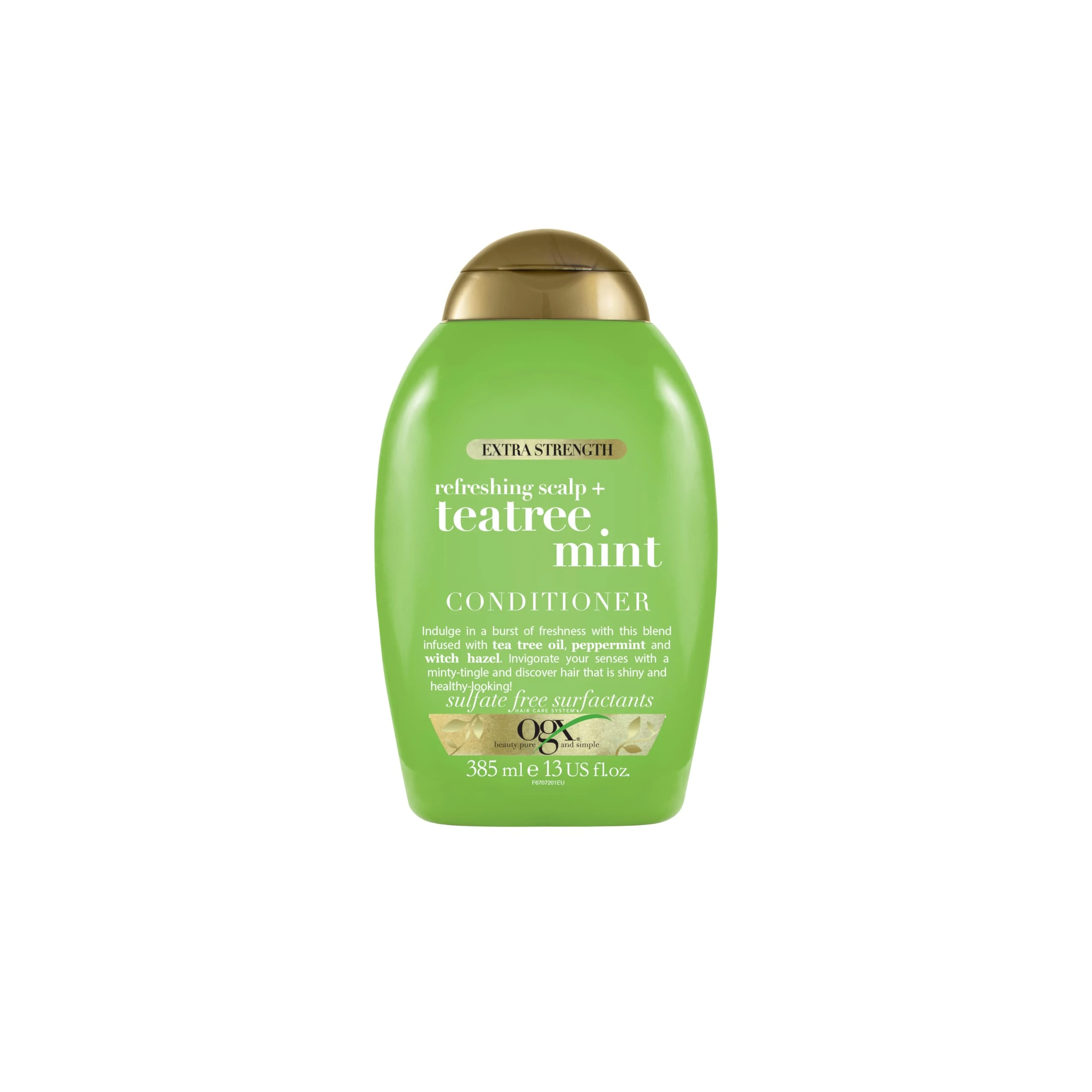 OGX Tea Tree Conditioner for Oily Hair and for Greasy Hair 385 ml (Pack of 1)