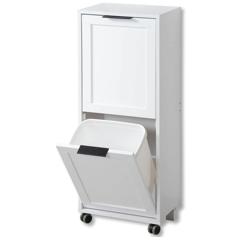 Kesper Universal Cabinet with Waste Separation System 25530 13, Dimensions: W: 36 cm x H: 94 cm x D: 24 cm, MDF - Image 1