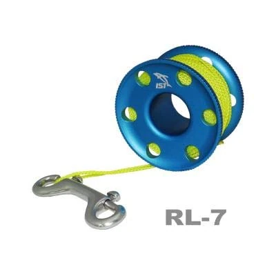IST/Dolphin RL-7-N Carrete Guia Aluminum Y Mosqueton - C: T: 30 M for Adults, Built for Everyday use, Aluminum, Size 30 - Image 1