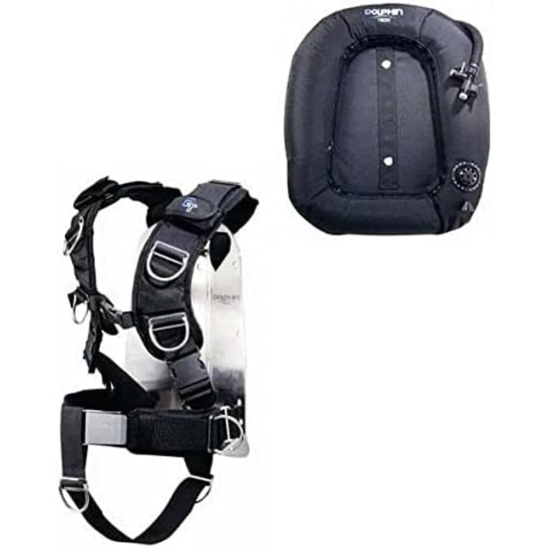 IST/Dolphin JACT-27 - Steel Diving Wing and Espalier Harness JT-50D Deluxe 50 lbs