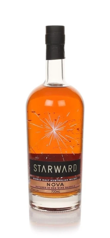 Starward | Nova | Single Malt Australian Whisky | 70cl | 41% vol | Matured in Australian Wine Barrels | Bold, Smooth and Delicious | The Most Awarded Distillery of the Year 2022