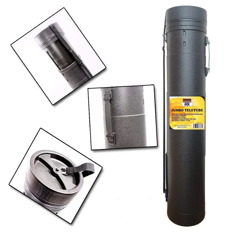 ARK Extra Large & Extra Strong Extendable Carry Handle Telescopic Drawing Tube (PDT-K42 (18.5x106cm - 177cm)) - Image 1