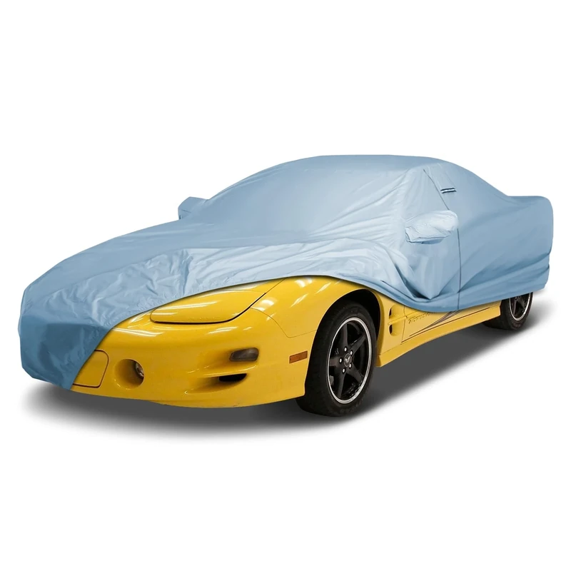iCarCover Fits: [Pontiac Firebird] 1998-2002 Premium Full Car Cover Waterproof All Weather Resistant Custom Outdoor Indoor Sun Snow Storm Protection Form-Fit Padded Cover with Straps