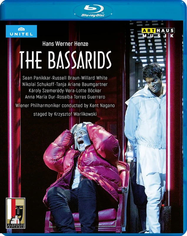 Hans Werner Henzes The Bassarids(Blu Ray) [Blu-ray] [2018] [Region A & B & C]