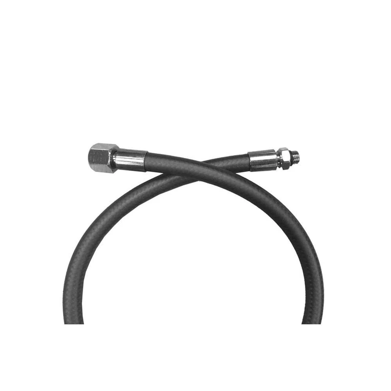 HYDPRO A046-210 Latiguillo Regulador Trenzado S.pro - C: Black T: 210 cm for Adults, Ideal for Everyday use, 210 cm, Black, Size 210 - Image 1