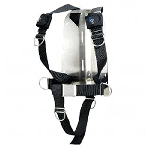 IST/Dolphin ACCJ-32 Espaldera Aluminum Con Arnes Basico Y CIncha for Adults, Ideal for Everyday use, Aluminum