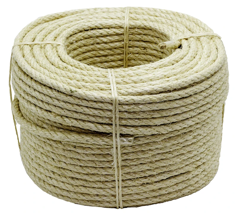 Future 213260 Sisal Rope 4 Strands, Roll 10 mm x 100 m