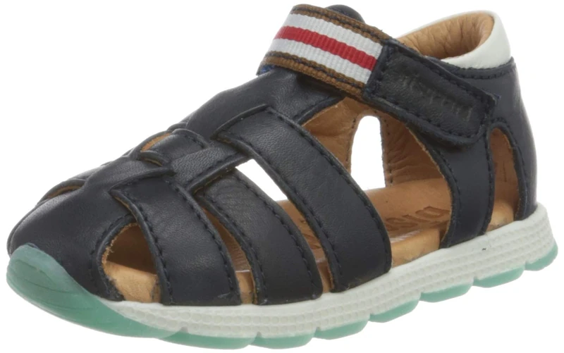 Bisgaard Unisex Kids Cali Closed Toe Sandals, Blue (Navy 1402), 30 EU - Image 1