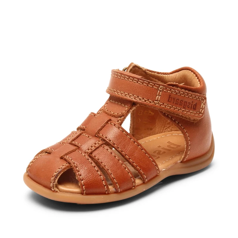 Bisgaard Boy's Unisex Kids Carly Closed Toe Sandals, Brown (Brandy 1301), 5.5 UK Child
