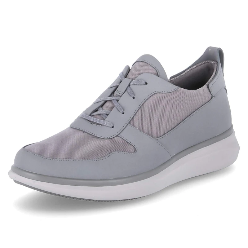 Clarks Men's Un Globe Sport Low Top Sneakers, Grey Grey Combi Grey Combi, 7 UK - Image 1